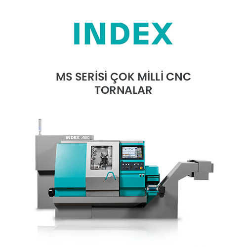 INDEX MS SERİSİ ÇOK MİLLİ CNC TORNALAR